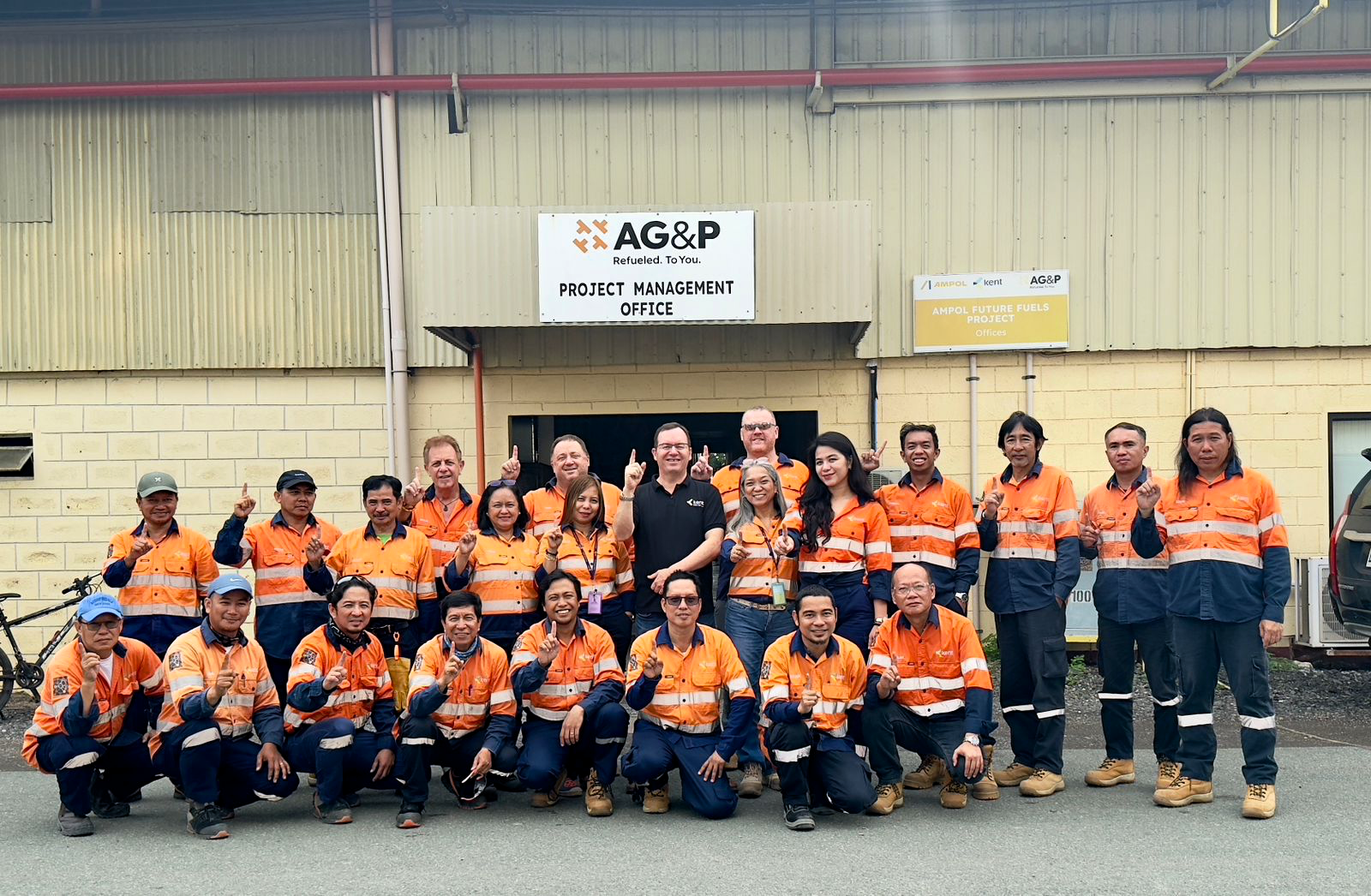 Ampol safety milestone 1 M 2