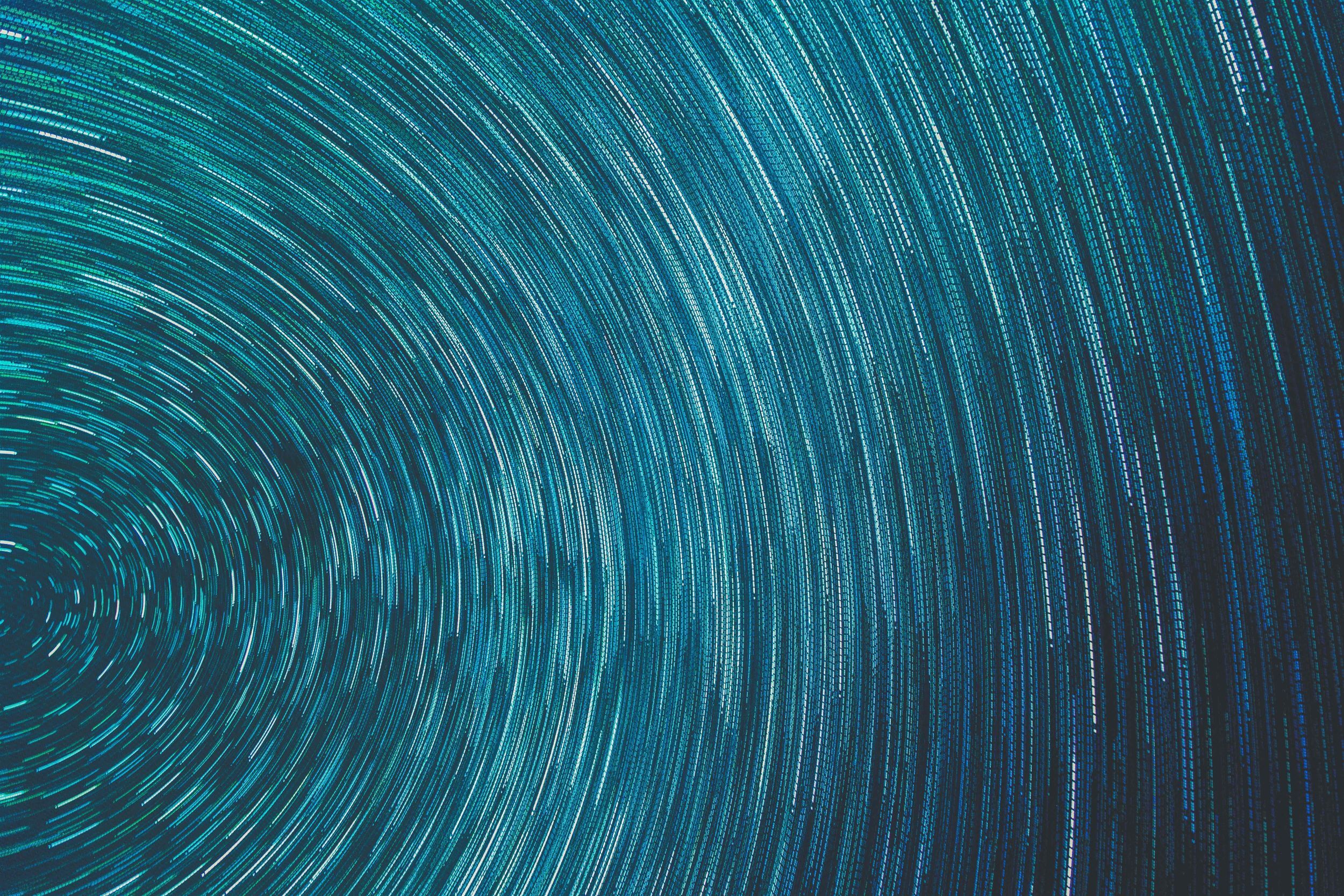 Blue abstract