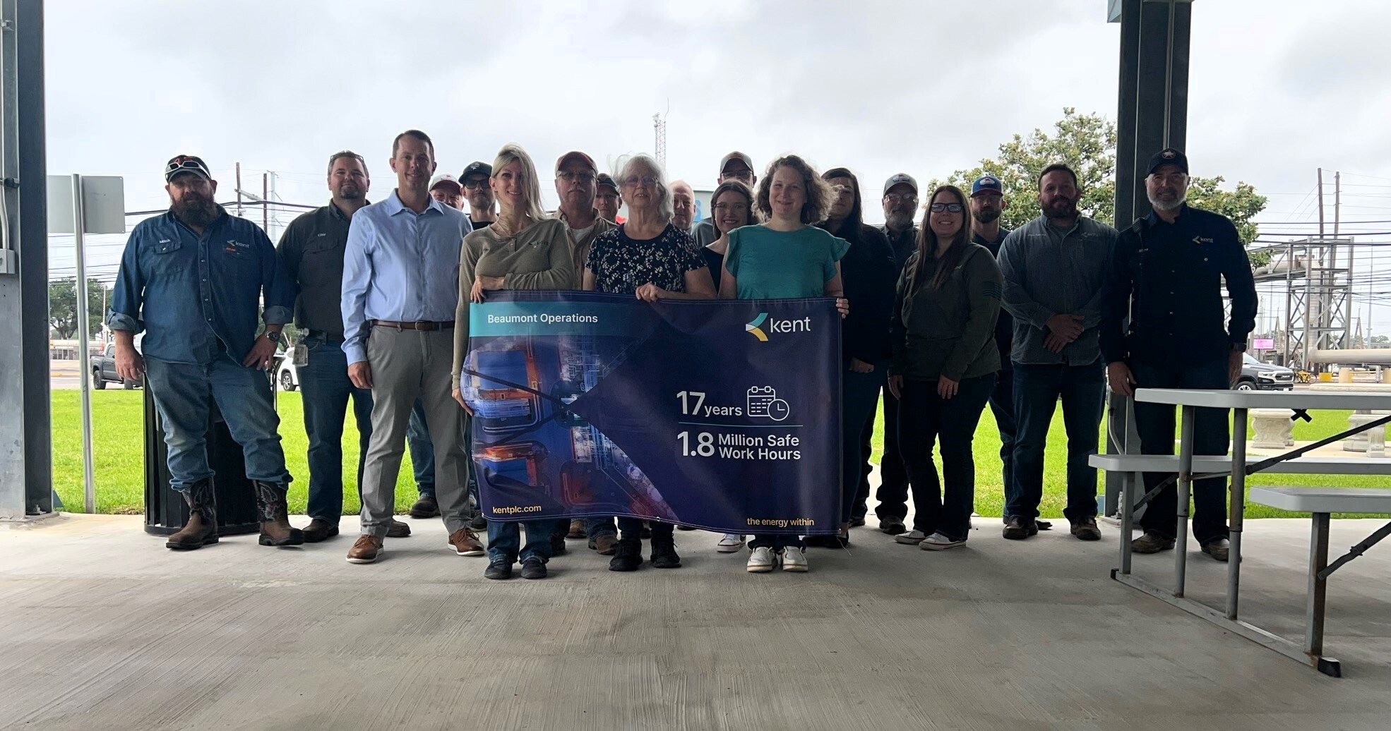 Kent Beaumont Operations team 17 years without OSHA