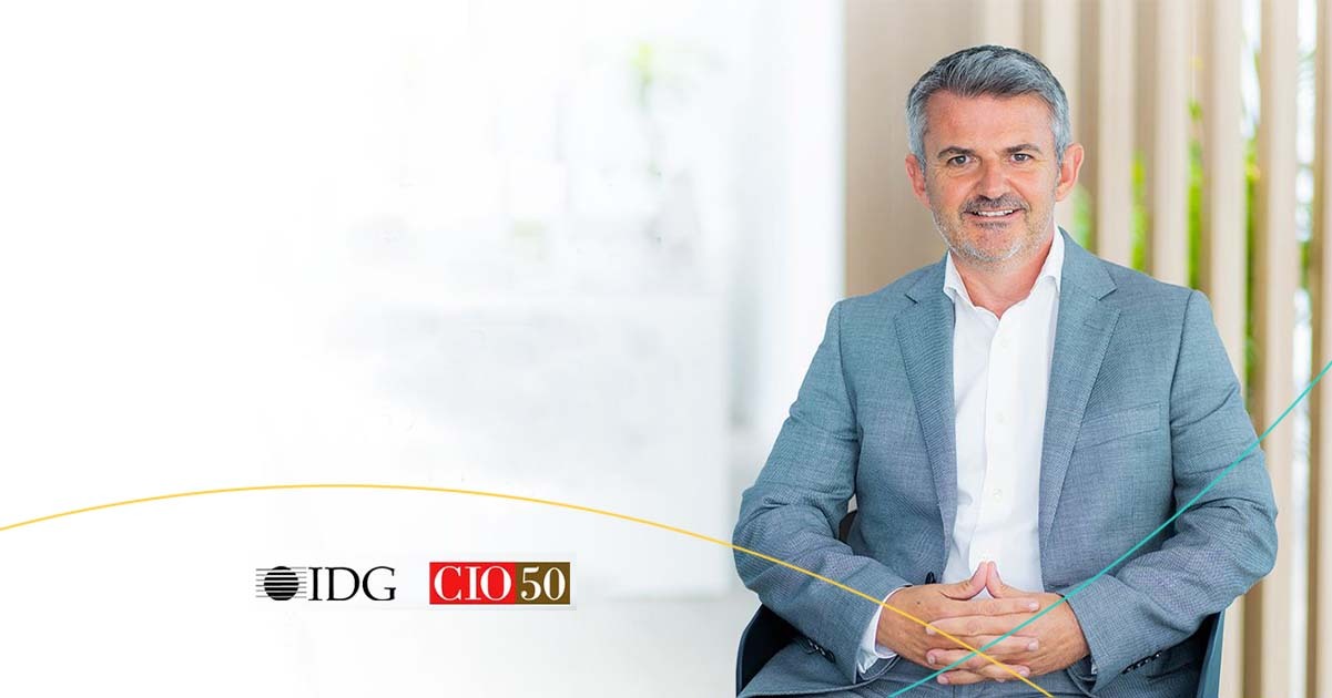 Top Tech Leader Award for Damian O Gara